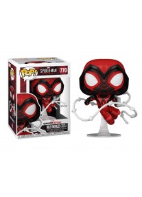 Фигура Pop! Games: Marvel's Spider-Man Miles Morales (Crimson Cowl Suit)